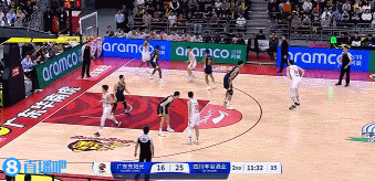 打嗨了！馬里奇弧頂持球突破過(guò)掉徐昕放籃打進(jìn)2+0 個(gè)人砍13分了！