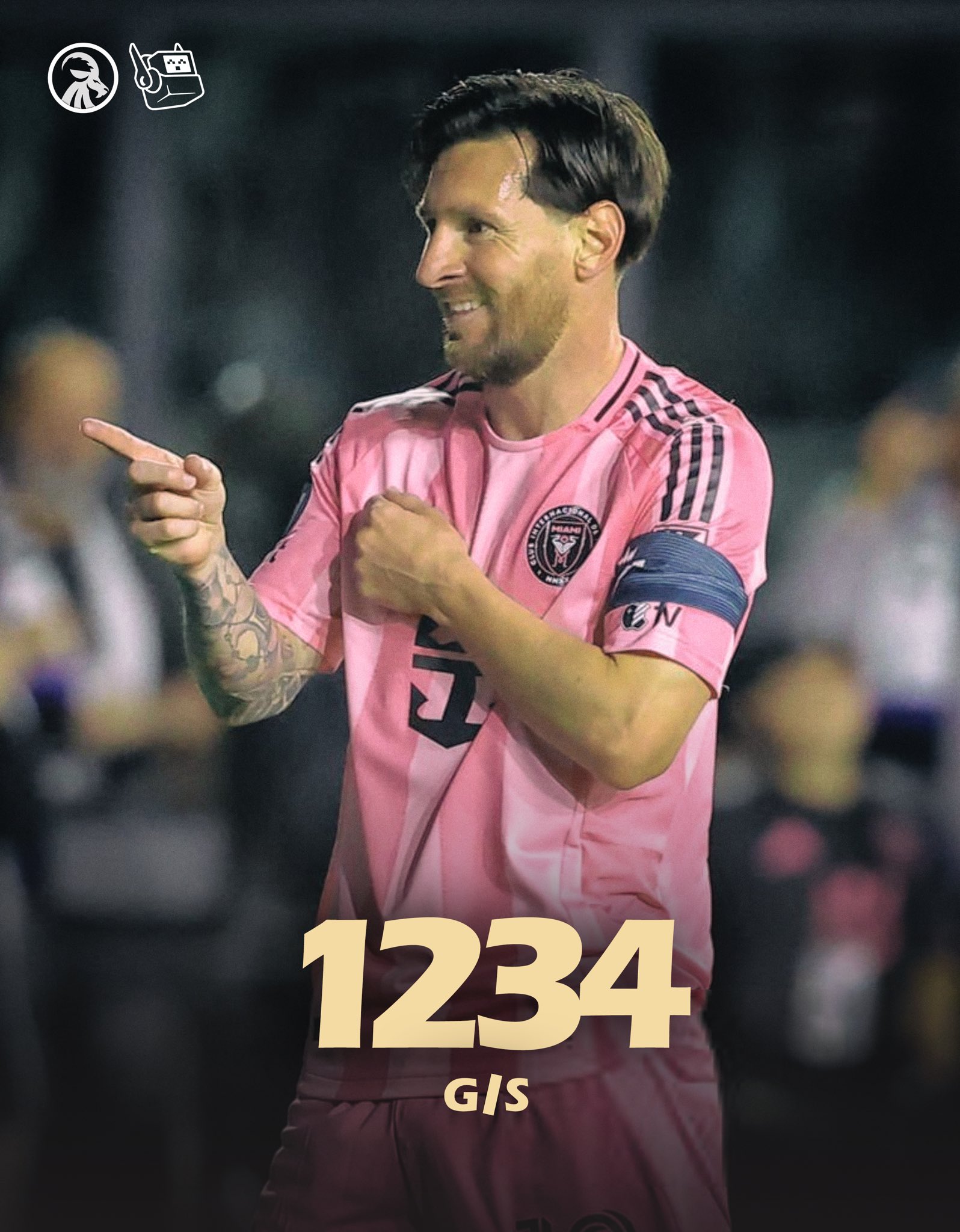 回歸即進球！37歲梅西生涯目前853球381助，參與進球數(shù)1234球！