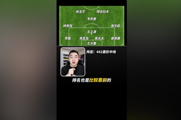 袁甲預(yù)測國足首發(fā)：可能塞爾吉尼奧要替補，首發(fā)是韋世豪