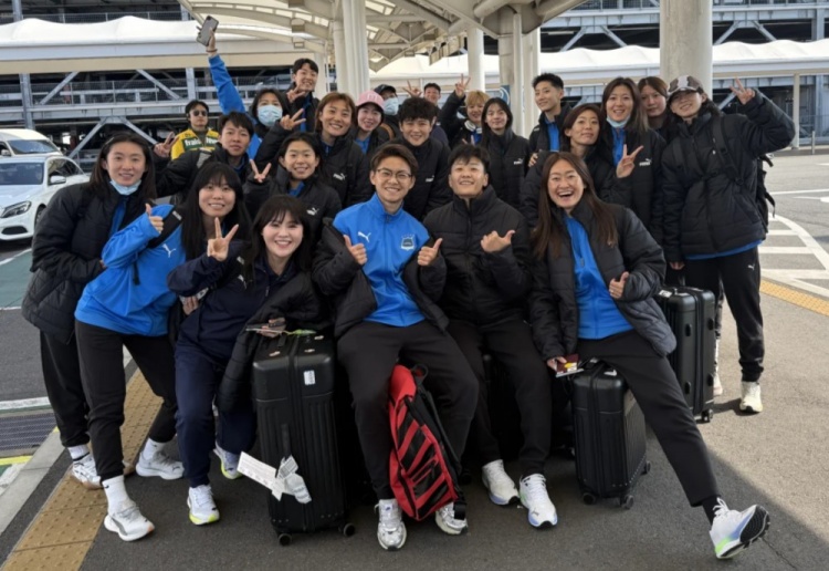 武漢女足前往日本參加女足亞冠！王霜曬照：日本，我們來了